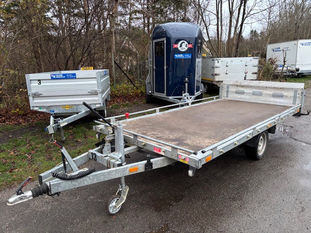 Maskintrailer 1.800 kg thumbnail 2