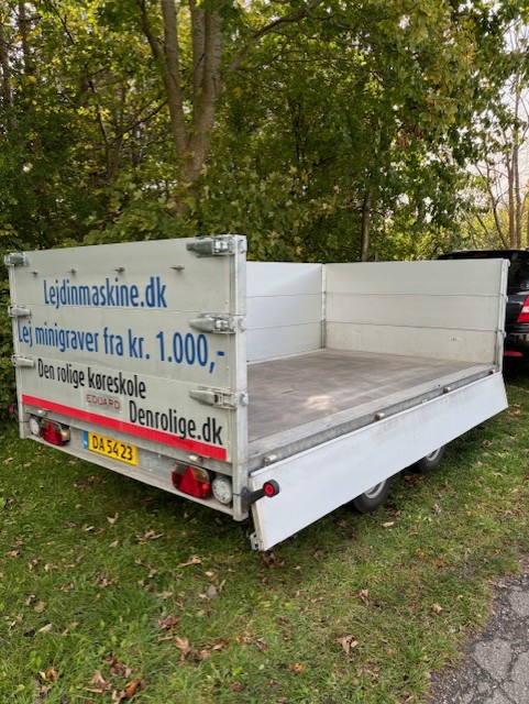 Ladtrailer 2.000 kg thumbnail 1